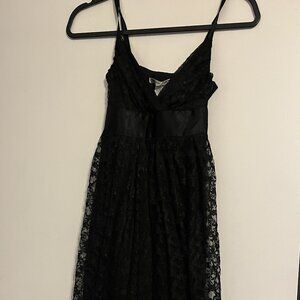 Necessary Objects Size XS Black Lace Dress - NWT